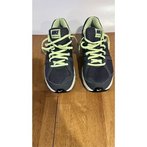 NIKE ANODYNE DS DARK GRAY YELLOW TRIM SNEAKER SHOES WOMENS SIZE 6.5 - Picture 2 of 11